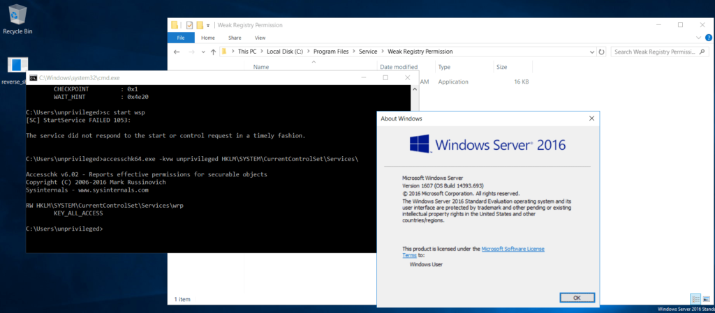 Windows Sistemlerde Yanlış Servis Yapılandırmalarından Kaynaklanan Privilege Escalation İşlemleri