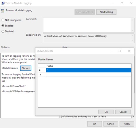 Module Logging