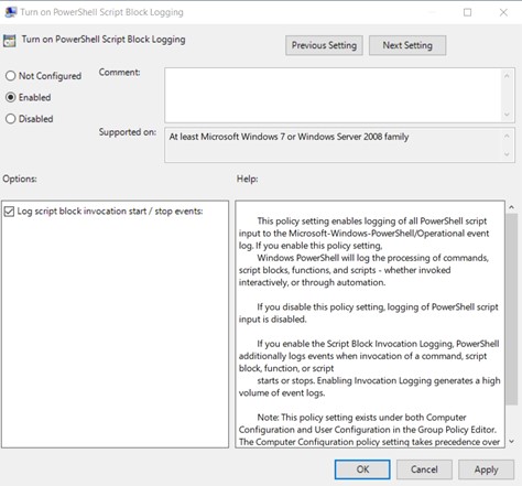 Script Block Logging